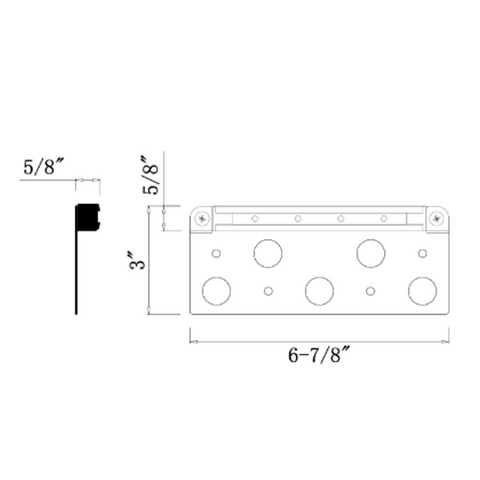 H1: LED Hardscape Lights - 6 Inch