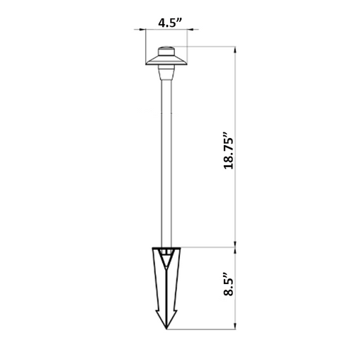 P4: LED Landscape Path Lights