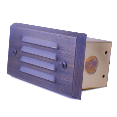 ST1 - LED Step Light | Cast Brass - Brushed Bronze Finish